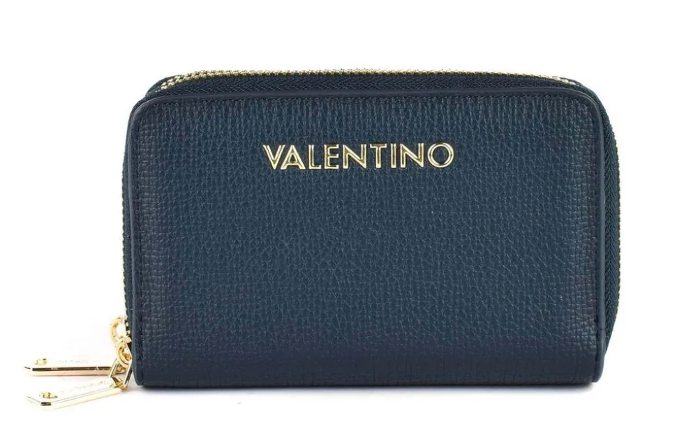 Clearance Valentino Bags Portafoglio donna 2 zip Stereo RE Blu