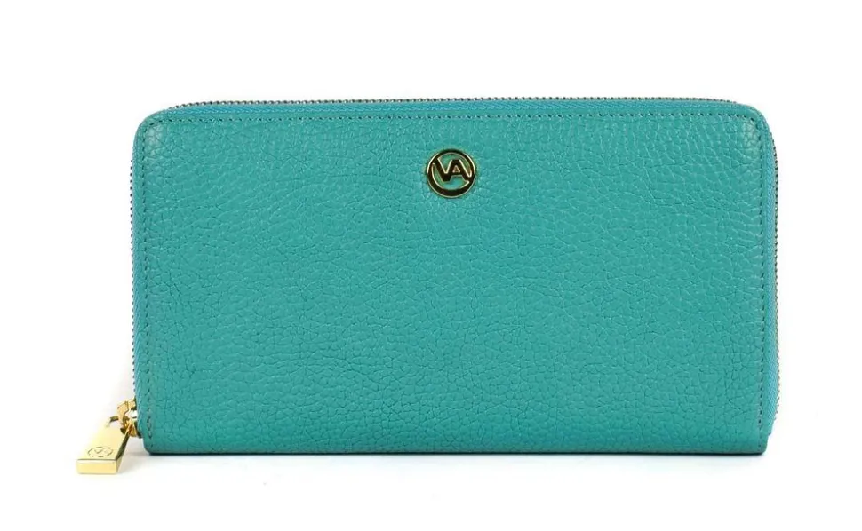 Fashion Valentina Portafoglio donna con zip P3 Acqua