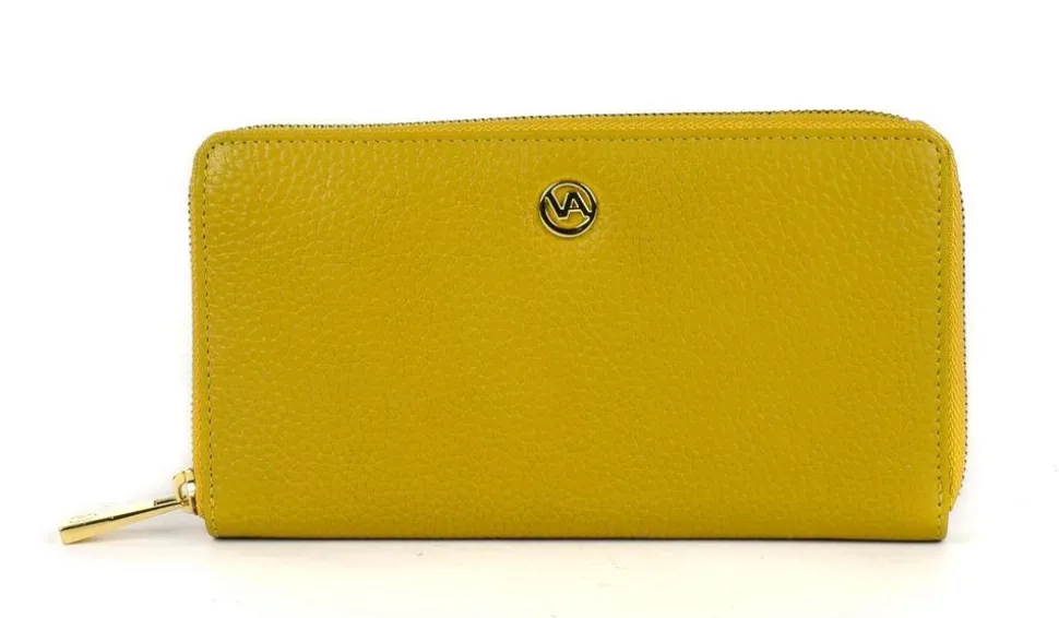 Shop Valentina Portafoglio donna con zip P3 Ananas