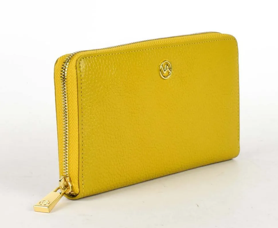 Shop Valentina Portafoglio donna con zip P3 Ananas