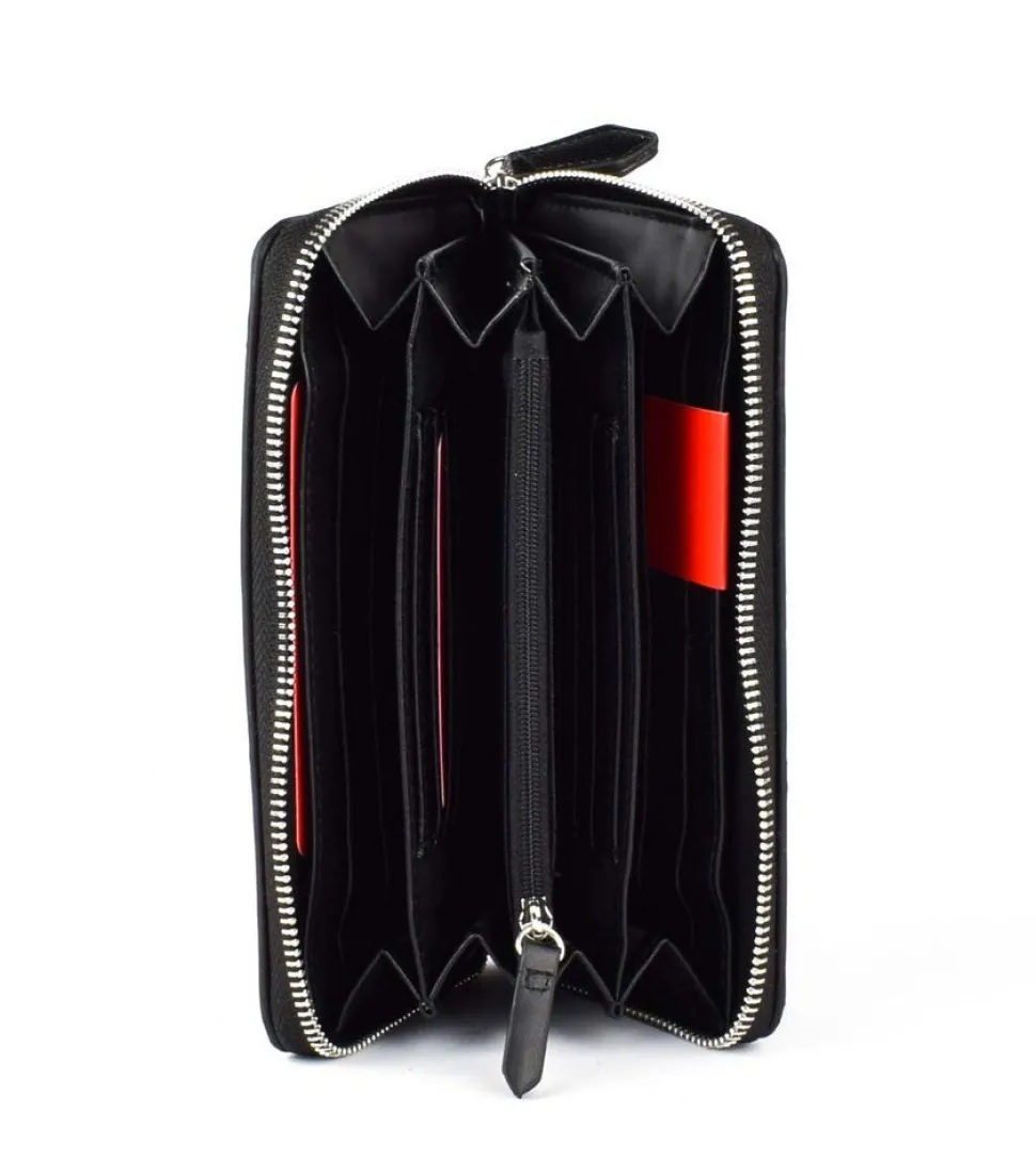portafoglio_donna_con_zip_valentino_bags_divina_nero_3.webp Best Valentino Bags Portafoglio donna con zip Divina Nero