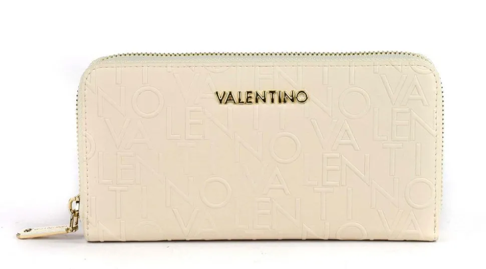 Store Valentino Bags Portafoglio donna con zip Relax 155 Ecru