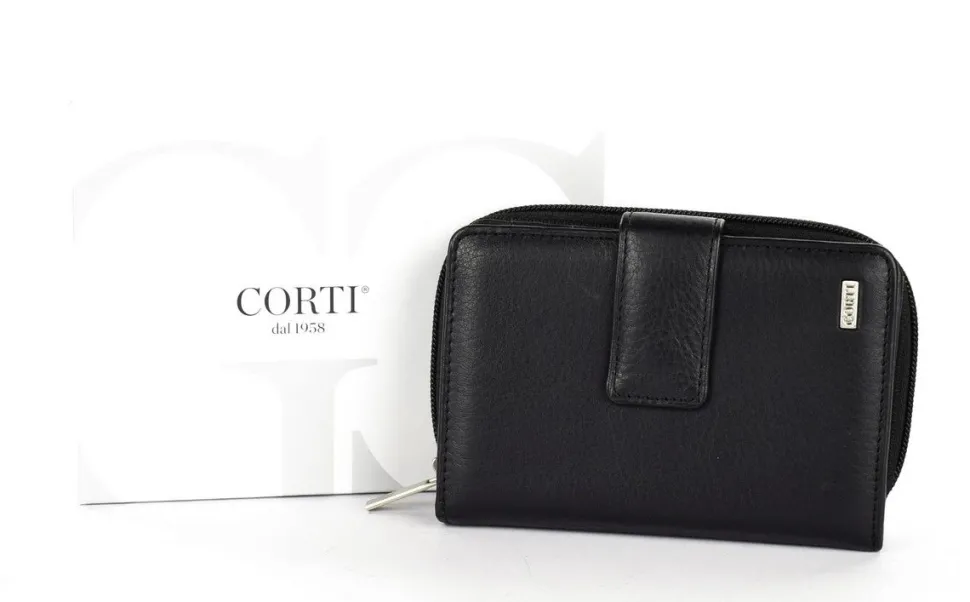 Sale Gianfranco Corti Portafoglio donna Wild 4464 Nero
