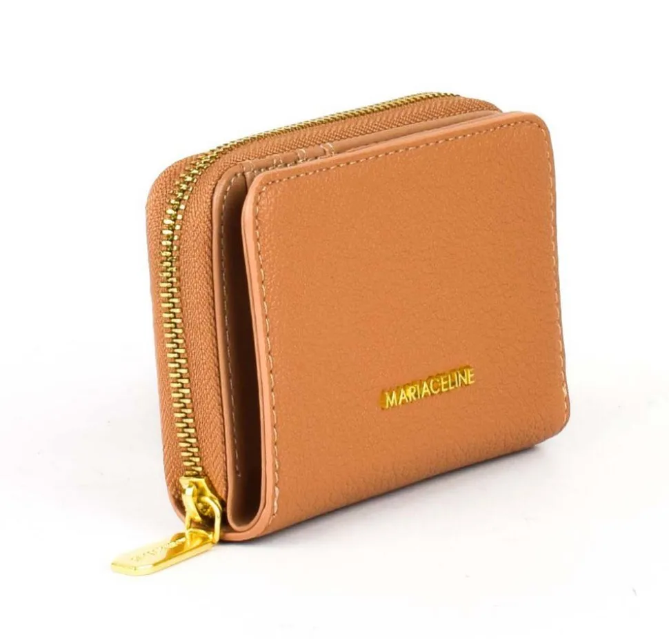 Outlet Maria Celine Portafoglio donna Julie 02 Taupe