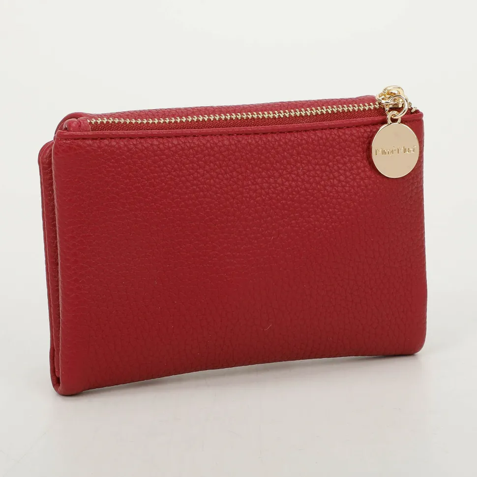 portafoglio_donna_mimmu_rosso_3.webp Fashion Mimì-Muà Portafoglio donna Rosso