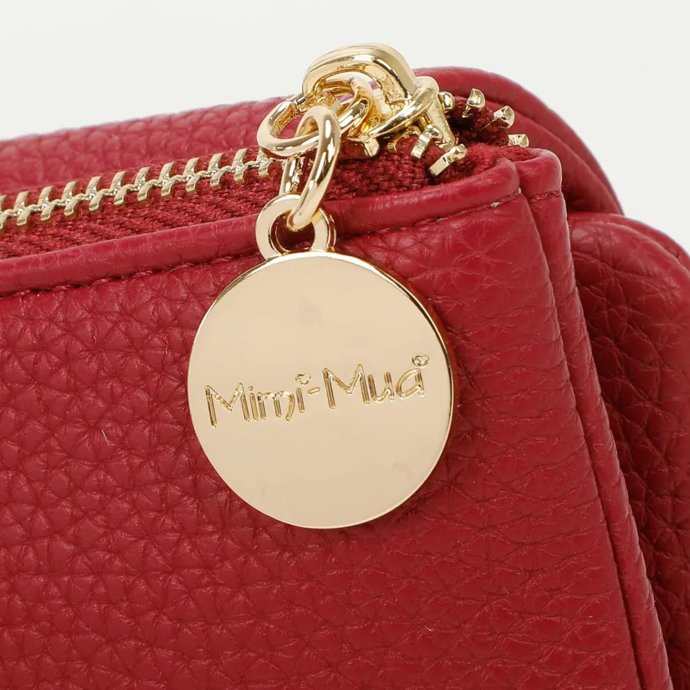 portafoglio_donna_mimmu_rosso_5.webp Fashion Mimì-Muà Portafoglio donna Rosso