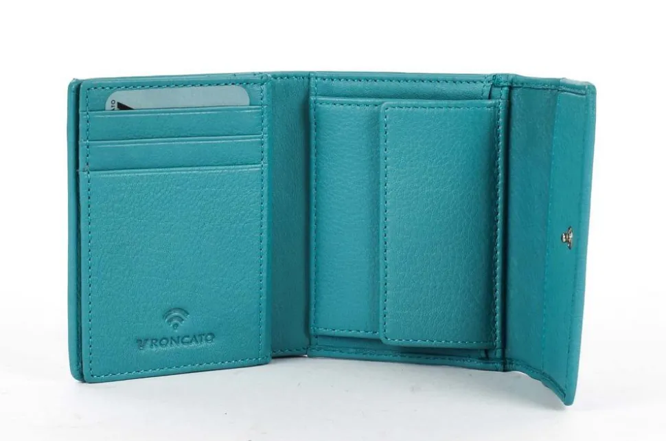 portafoglio_donna_piccolo_roncato_pocket__turchese_2.webp Best Sale Roncato Portafoglio donna piccolo Pocket 043 Turchese