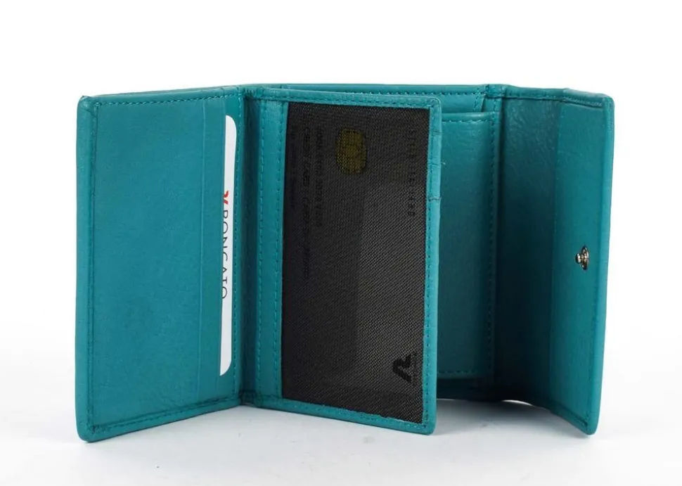 portafoglio_donna_piccolo_roncato_pocket__turchese_3.webp Best Sale Roncato Portafoglio donna piccolo Pocket 043 Turchese