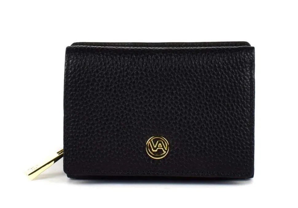Cheap Valentina Portafoglio donna piccolo P16 Nero