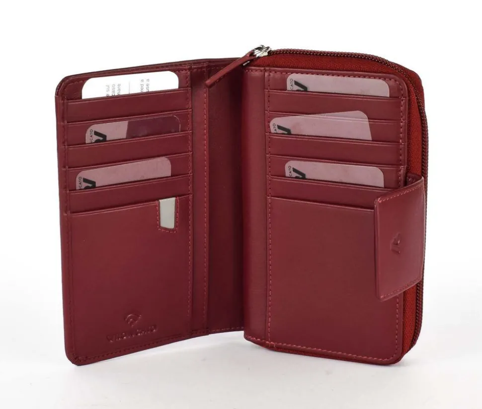 portafoglio_donna_roncato_pascal__rosso_scuro_3-1.webp Best Sale Roncato Portafoglio donna Pascal 2933 Rosso Scuro RossoScuro