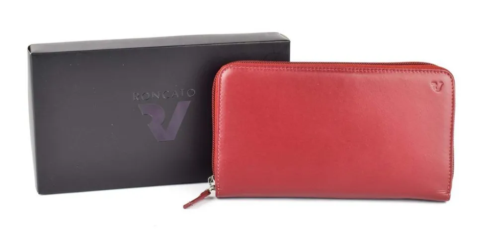 portafoglio_donna_roncato_pascal__rosso_scuro_4.webp Outlet Roncato Portafoglio donna Pascal 2930 Rosso Scuro RossoScuro