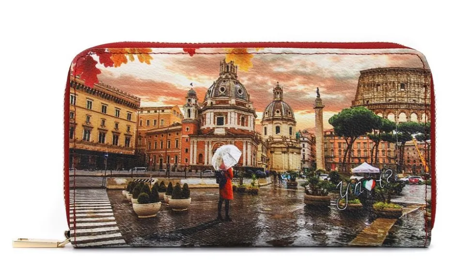 Discount Ynot Portafoglio donna ? 361 Rome Raining RomeRaining