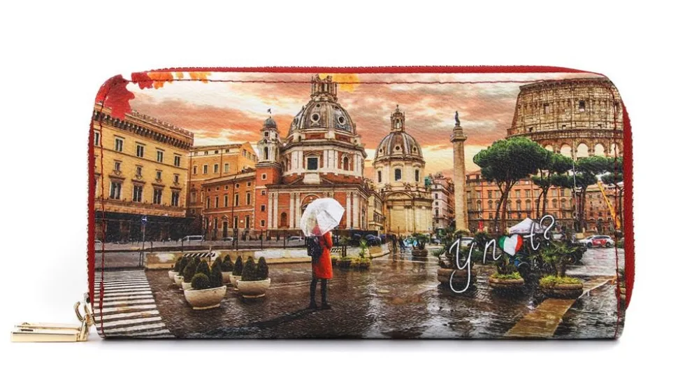 New Ynot Portafoglio donna ? 568 Rome Raining RomeRaining