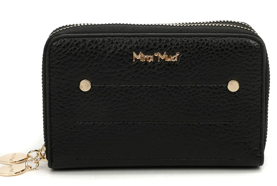 Sale Mimì-Muà Portafoglio donna 2-zip Nero