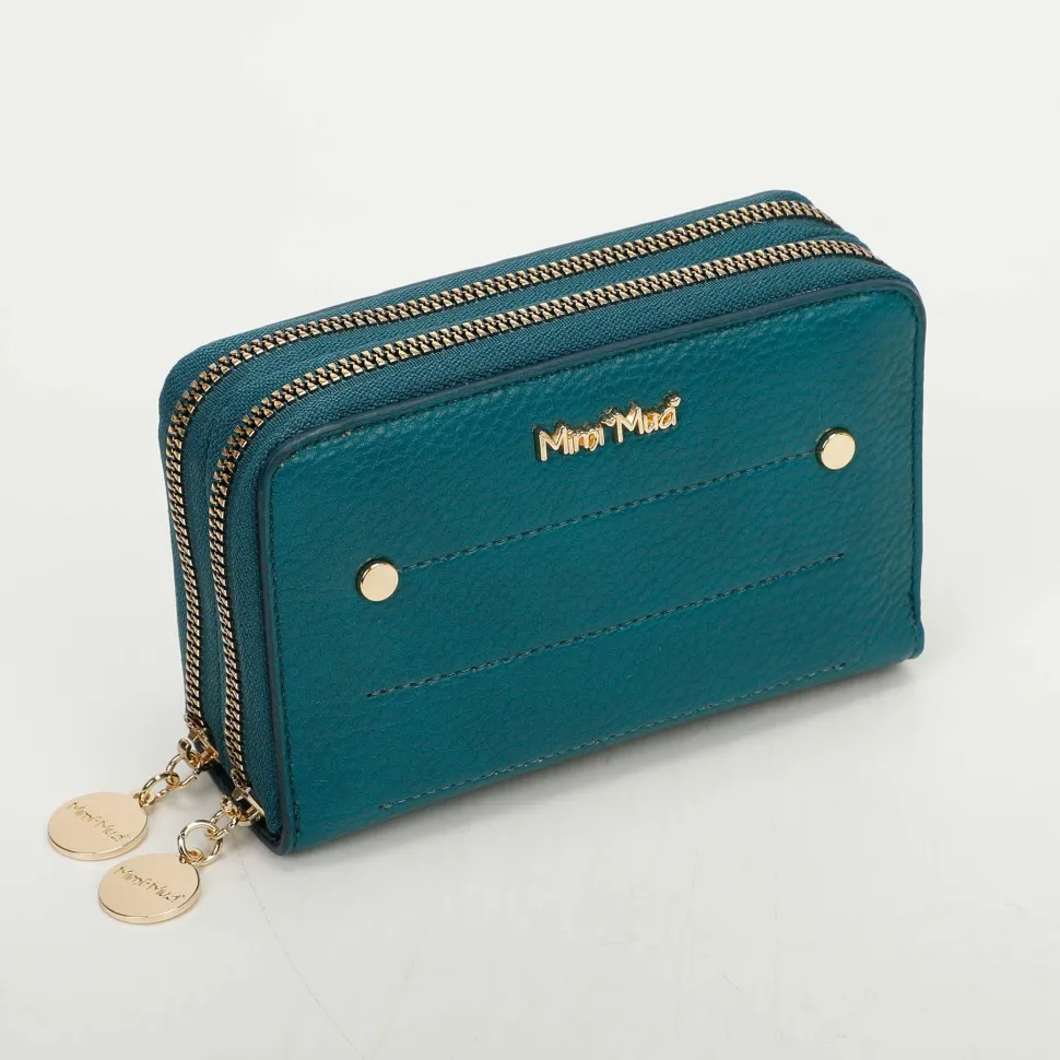Store Mimì-Muà Portafoglio donna 2-zip Ottanio