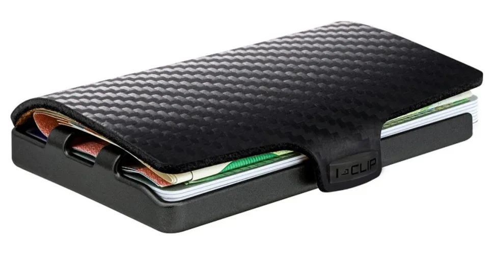 portafoglio_iclip_carbon__gunmetal_black_3.webp Shop I-Clip Portafoglio Carbon - Gunmetal Black Carbon-GunmetalBlack