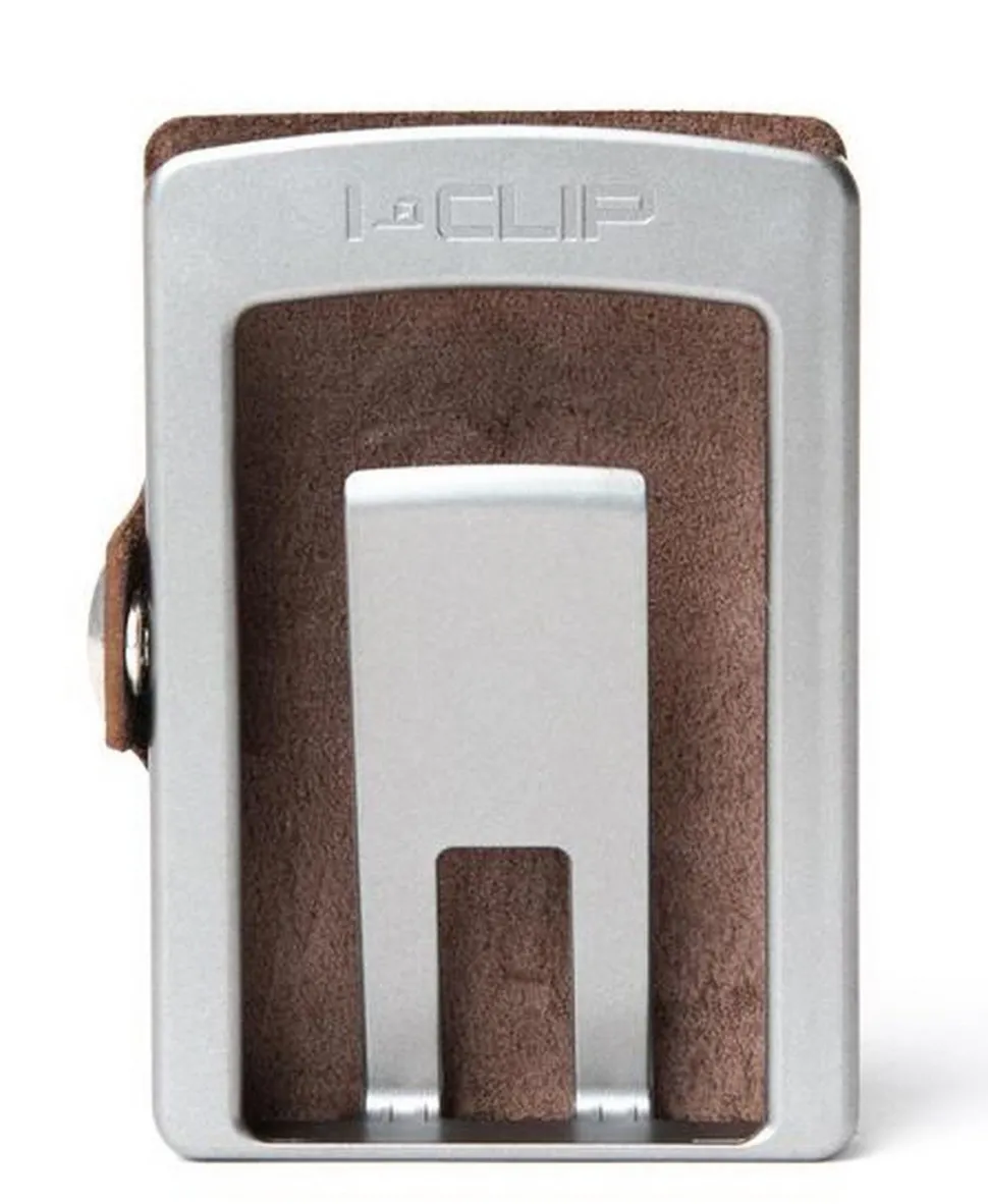 portafoglio_iclip_countries_america_brown_4.webp Shop I-Clip Portafoglio Countries America Brown AmericaBrown