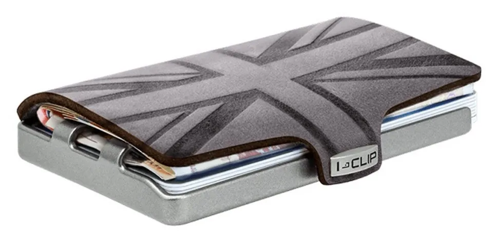 Outlet I-Clip Portafoglio Countries Union Jack Urban Grey UnionJackUrbanGrey
