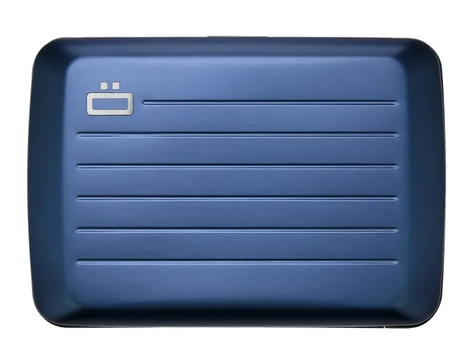 Best Ogon Design Portafoglio in alluminio Smart Case V2 Navy Blue NavyBlue