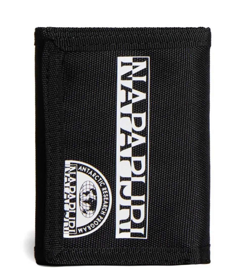 New Napapijri Portafoglio Happy Wallet 5 Nero