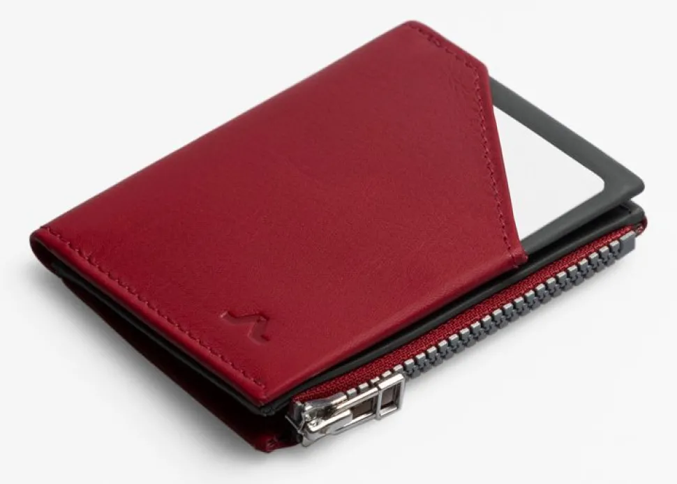 Sale Roik Portafoglio Zip Coin Burgundy