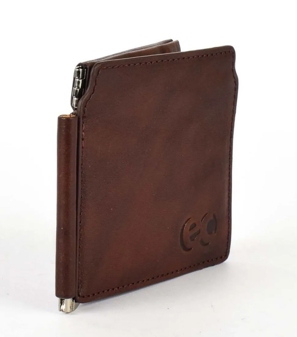 Flash Sale Emporio Cattani Portafoglio uomo a molla 020 Marrone