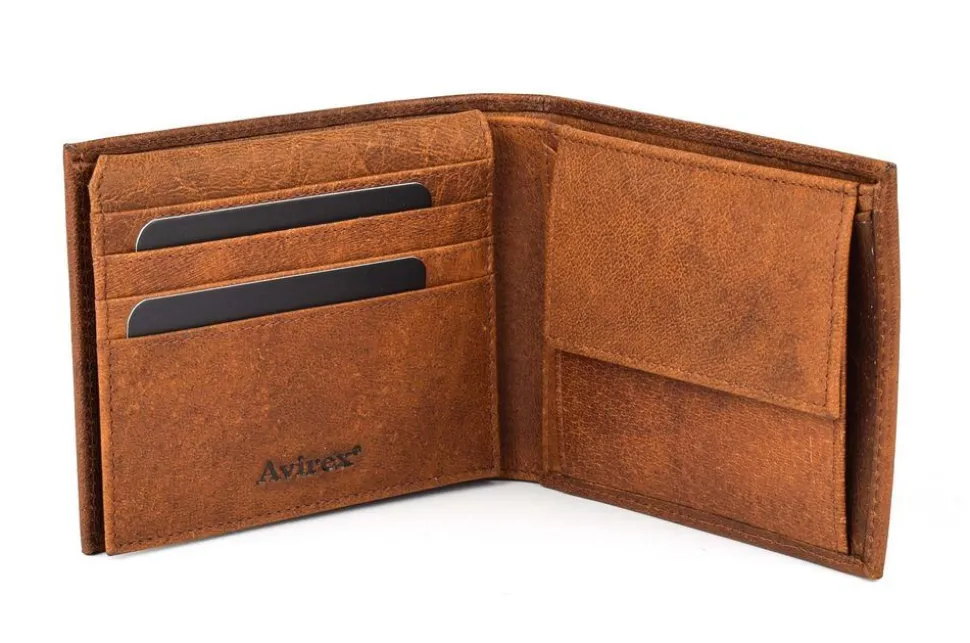 portafoglio_uomo_avirex_durango_drn_cognac_2.webp Best Sale Avirex Portafoglio uomo Durango DRN05 Cognac