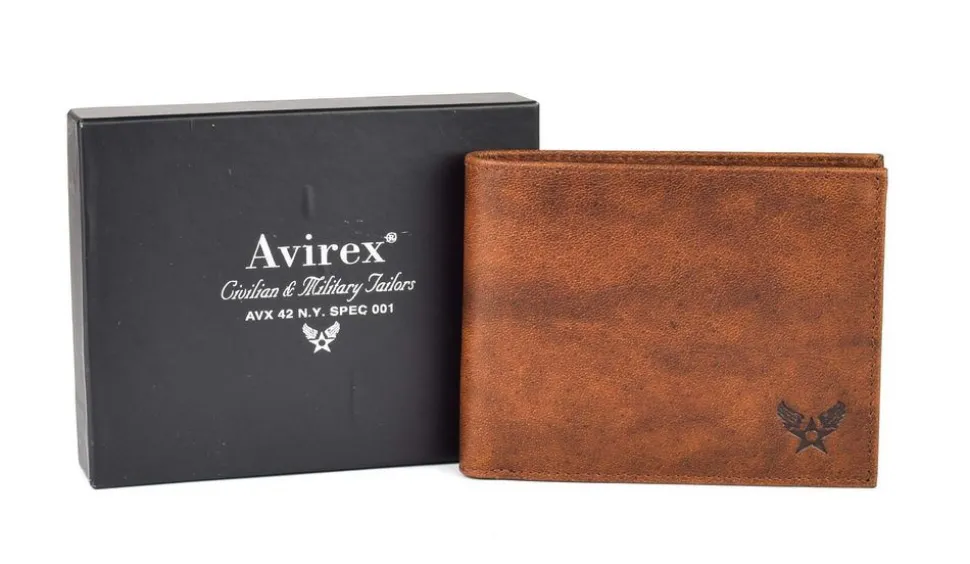 portafoglio_uomo_avirex_durango_drn_cognac_5.webp Best Sale Avirex Portafoglio uomo Durango DRN05 Cognac