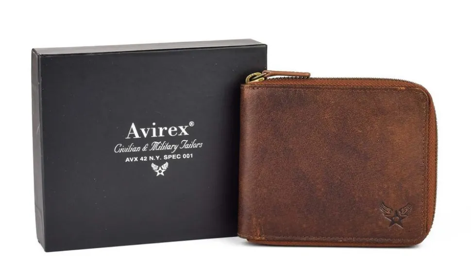 portafoglio_uomo_con_zip_avirex_durango_drn_cognac_4.webp Hot Avirex Portafoglio uomo con zip Durango DRN07 Cognac