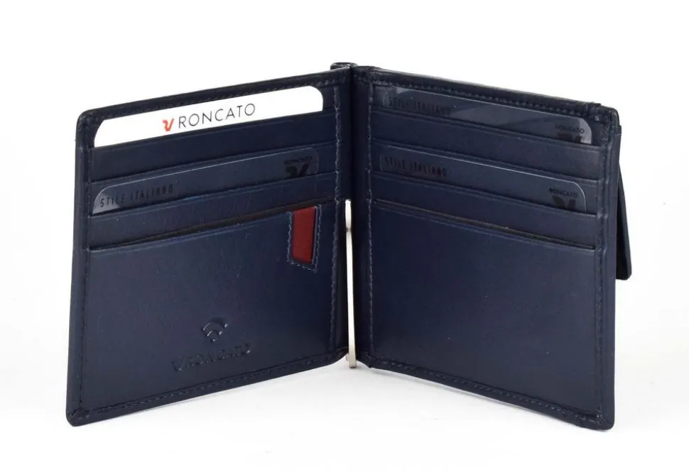 portafoglio_uomo_fermasoldi_a_molla_roncato_pascal__blu_2.webp Fashion Roncato Portafoglio uomo fermasoldi a molla Pascal 2913 Blu