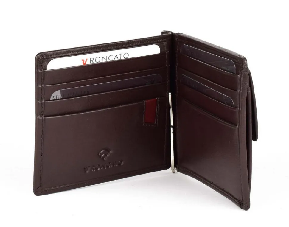 portafoglio_uomo_fermasoldi_a_molla_roncato_pascal__marrone_2.webp Outlet Roncato Portafoglio uomo fermasoldi a molla Pascal 2913 Marrone