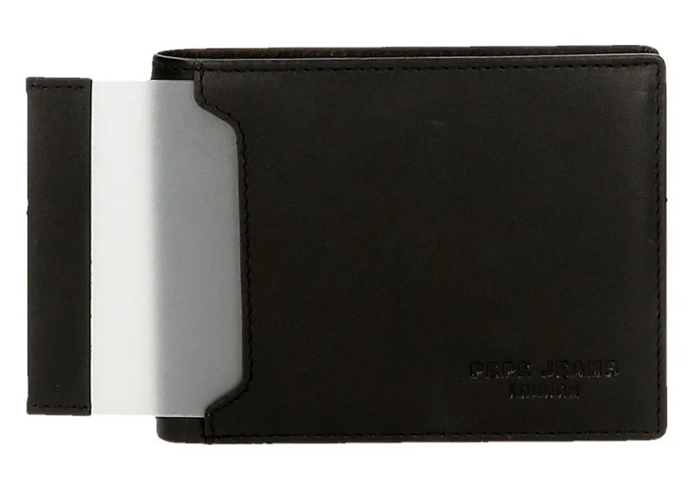 portafoglio_uomo_pepe_jeans_dark__nero_7.webp Best Sale Pepe Jeans Portafoglio uomo Dark 74642 Nero