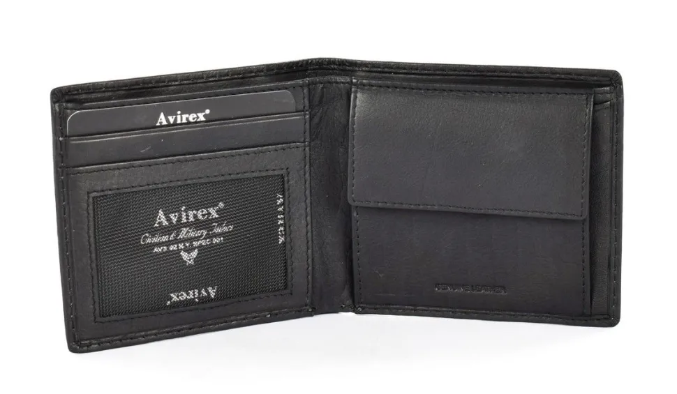 portafoglio_uomo_piccolo_avirex_austin_ast_nero_2.webp Best Avirex Portafoglio uomo piccolo Austin AST05 Nero Black