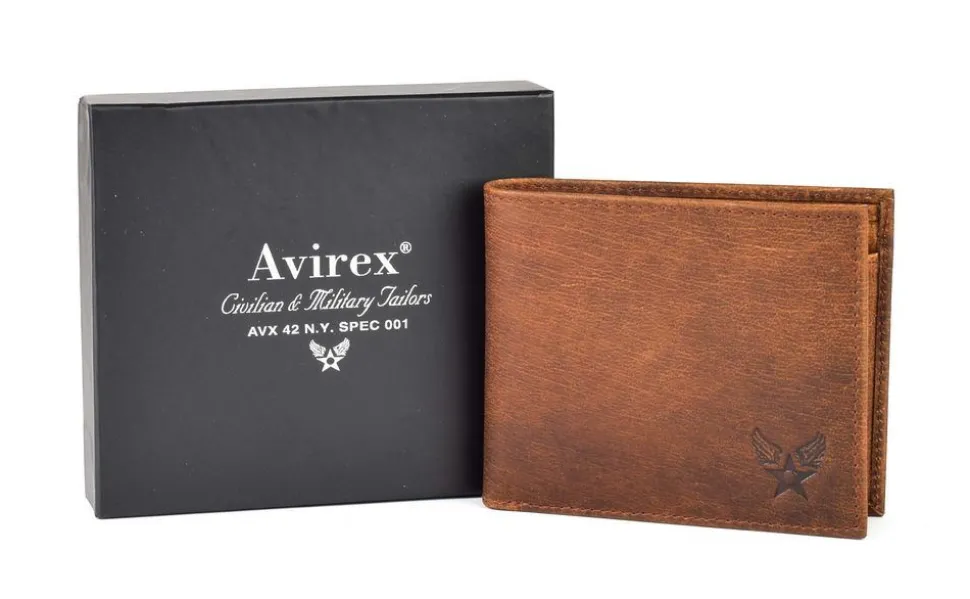 portafoglio_uomo_piccolo_avirex_durango_drn_cognac_4.webp Clearance Avirex Portafoglio uomo piccolo Durango DRN06 Cognac