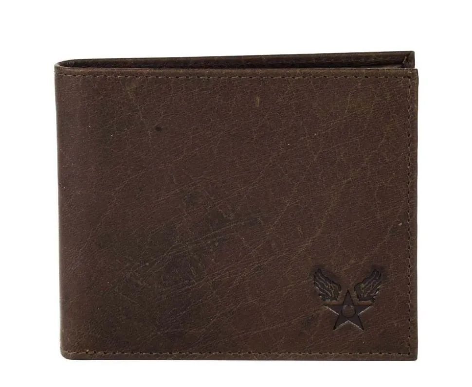 Sale Avirex Portafoglio uomo piccolo Durango DRN06 Marrone