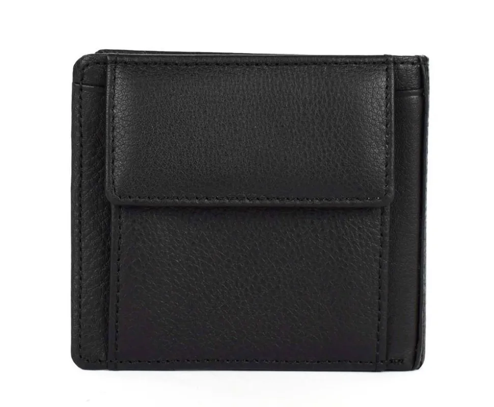 Store Gianfranco Corti Portafoglio uomo piccolo Wild 4446 Nero
