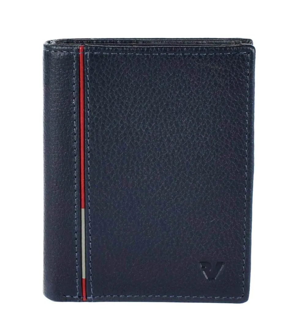 Cheap Roncato Portafoglio uomo piccolo Boston 2634 Navy