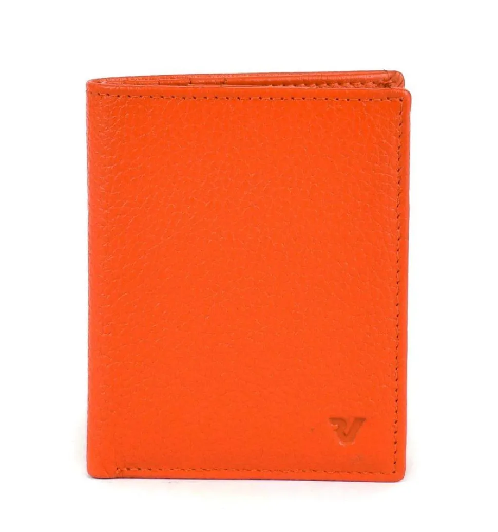 Hot Roncato Portafoglio uomo piccolo Iron 4.0 714 Arancio