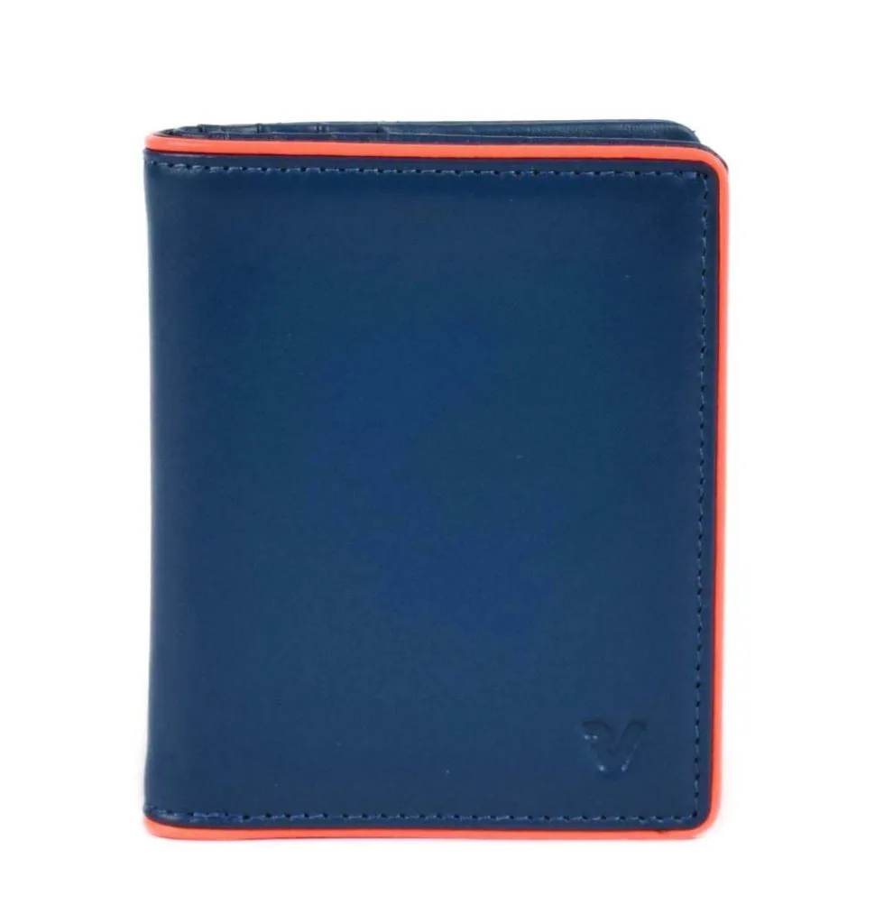 Fashion Roncato Portafoglio uomo piccolo Iron 4.0 714 Denim