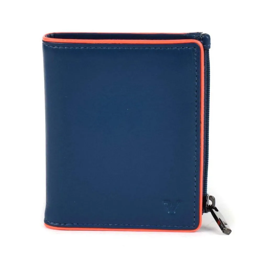 New Roncato Portafoglio uomo piccolo Iron 4.0 713 Denim