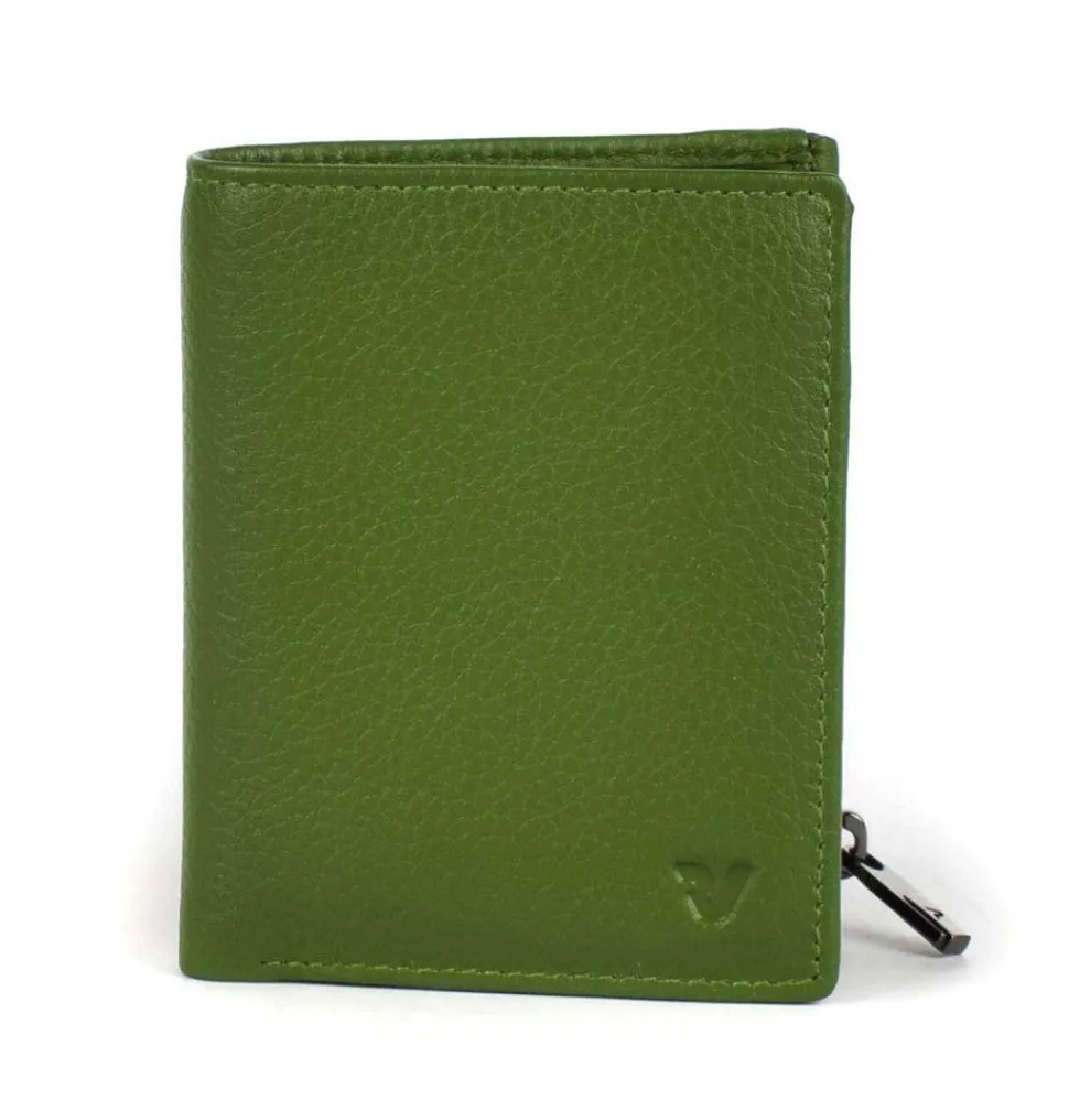 Online Roncato Portafoglio uomo piccolo Iron 4.0 713 Verde Militare VerdeMilitare