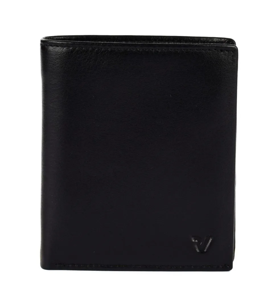 Clearance Roncato Portafoglio uomo piccolo Pascal 2910 Nero