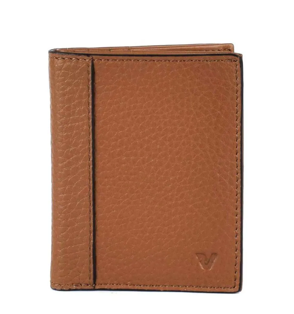 Fashion Roncato Portafoglio uomo piccolo Sidney 2473 Cuoio