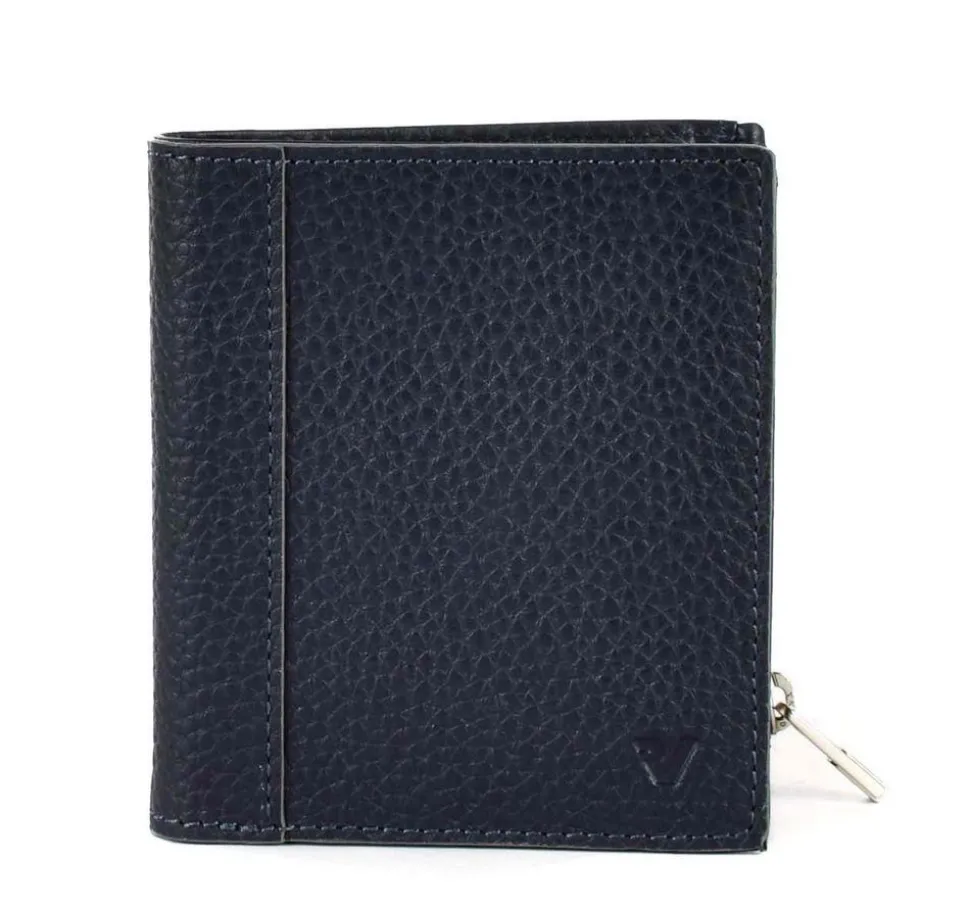 Cheap Roncato Portafoglio uomo piccolo Sidney 2474 Navy