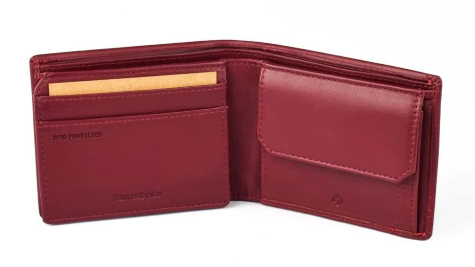 Cheap Samsonite Portafoglio uomo piccolo Attack 2 SLG 046 Bordeaux