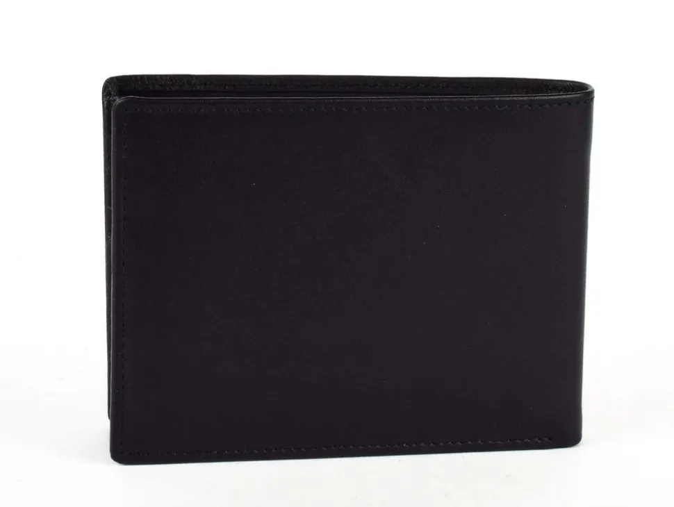 portafoglio_uomo_sottile_roncato_manhattan__nero_2.webp Best Sale Roncato Portafoglio uomo sottile Manhattan 642 Nero