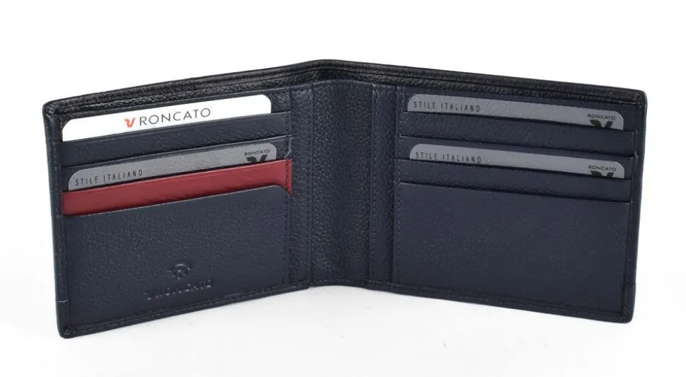 portafoglio_uomo_sottile_roncato_trial_dlx__navy_2.webp Store Roncato Portafoglio uomo sottile Trial DLX 1146 Navy