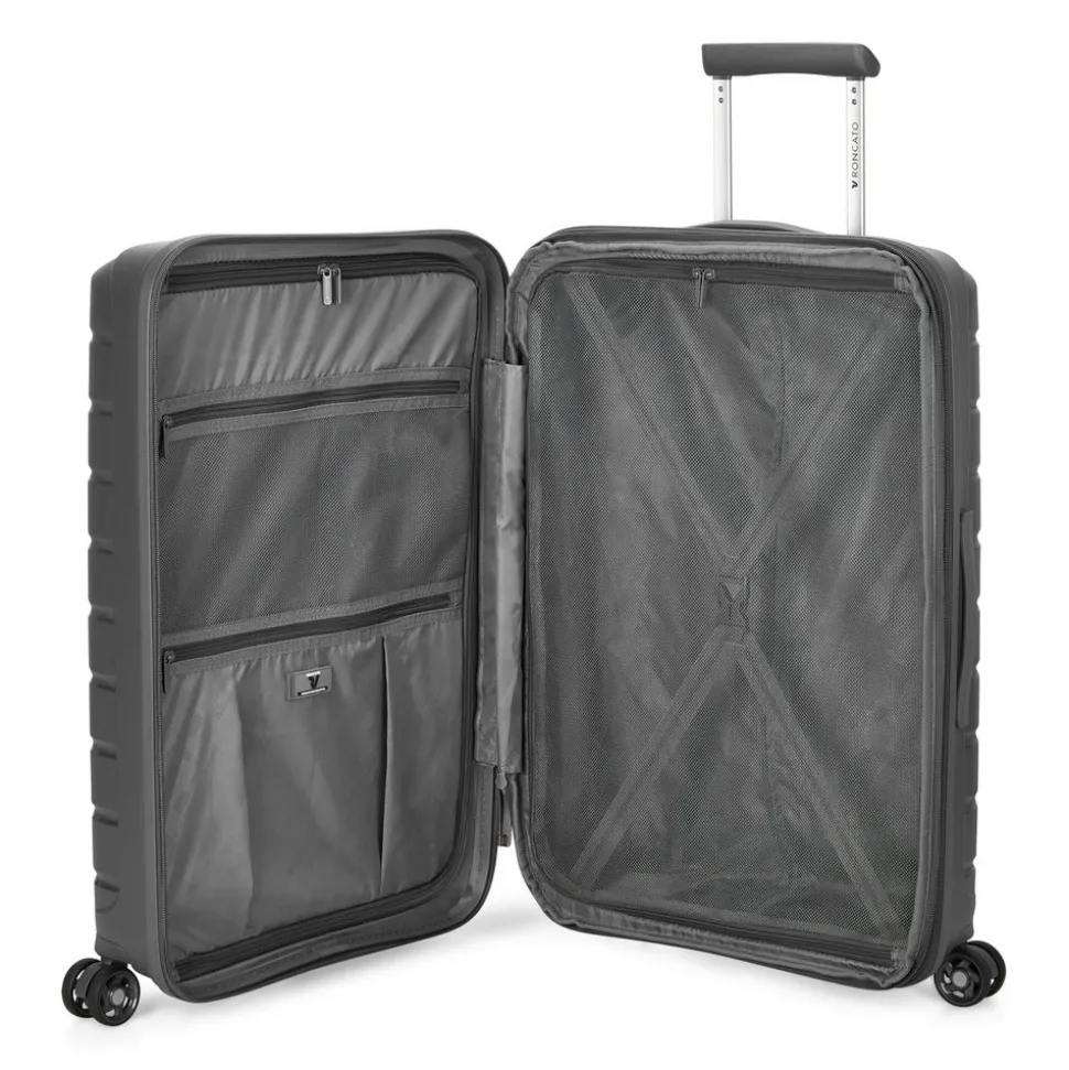 set__trolley_espandibili_roncato_bflying_antracite_4.webp Online Roncato Set 3 Trolley espandibili B-Flying Antracite