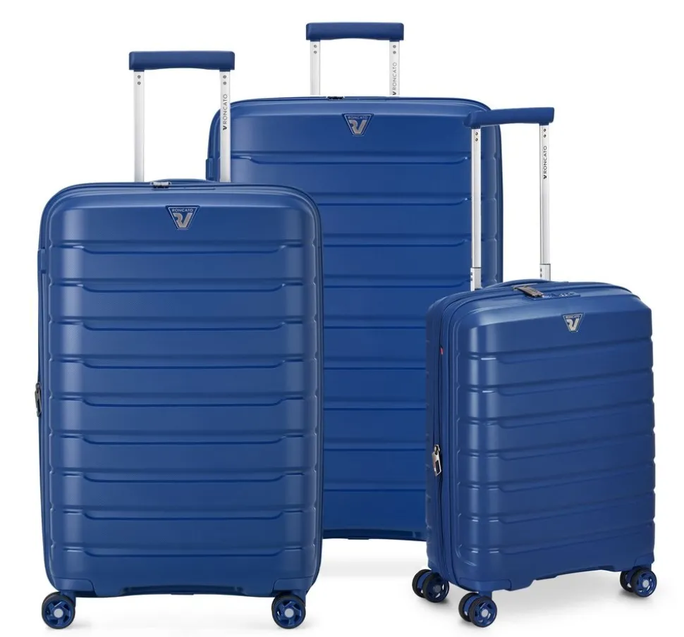 Sale Roncato Set 3 Trolley espandibili B-Flying Blu Notte BluNotte