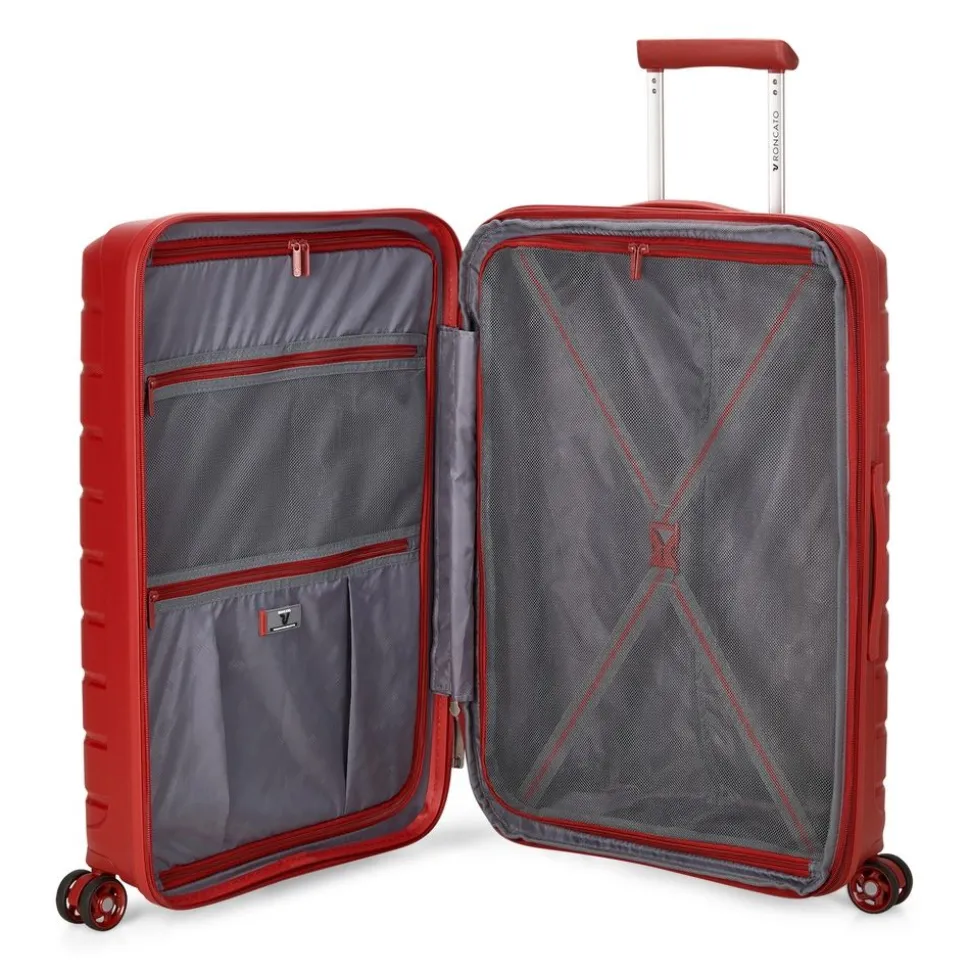 set__trolley_espandibili_roncato_bflying_rosso_4.webp Discount Roncato Set 3 Trolley espandibili B-Flying Rosso